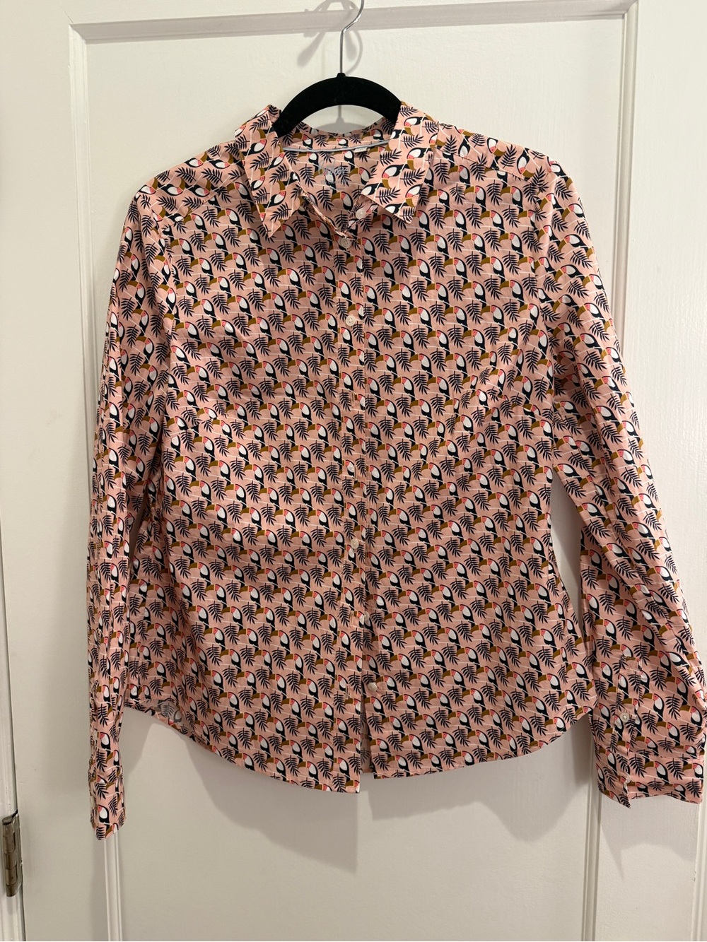 Boden The Classic Shirt Toucan Tropical Print